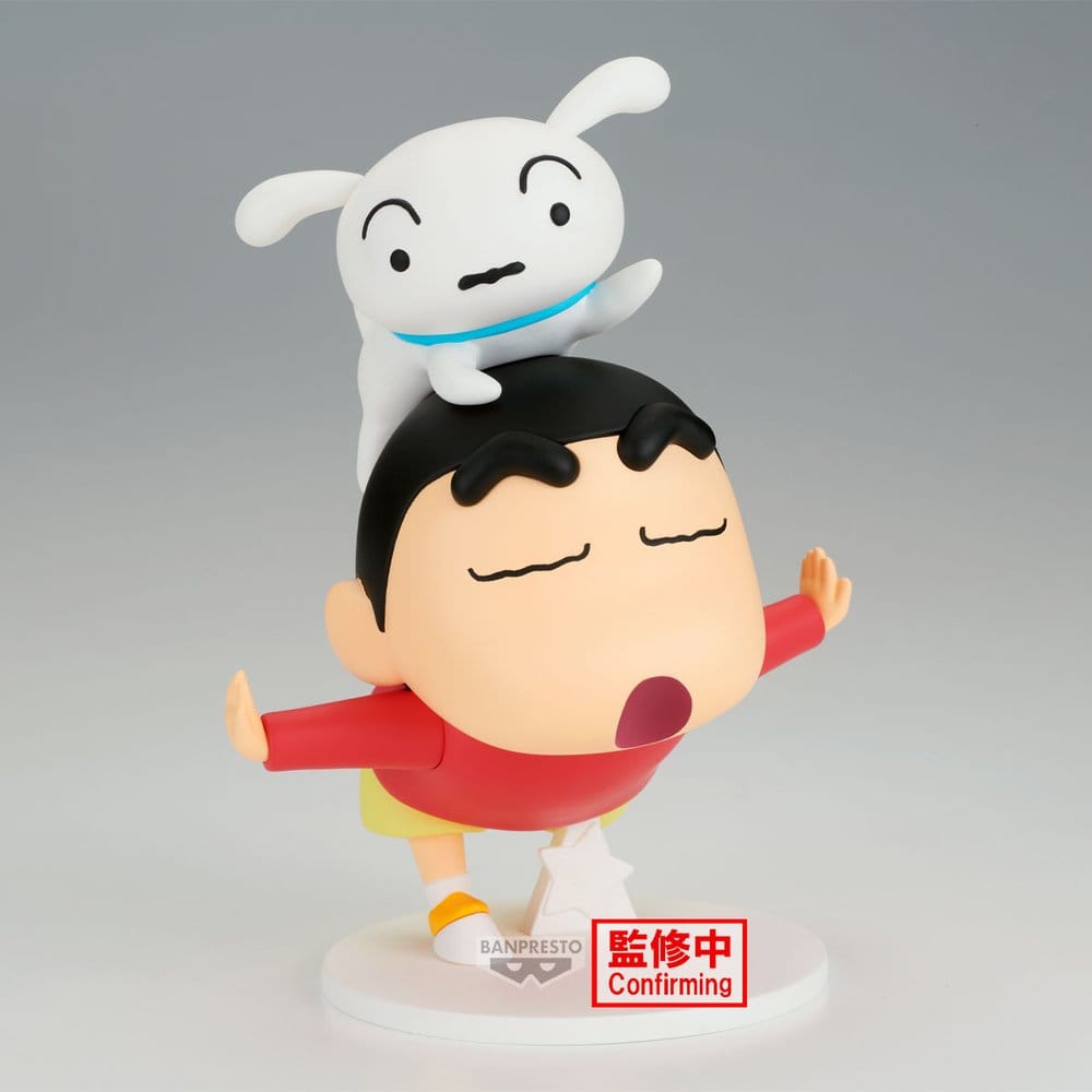 Crayon Shinchan Big Figure PVC-Figur Shinnosuke Nohara (Yay!) 17 cm