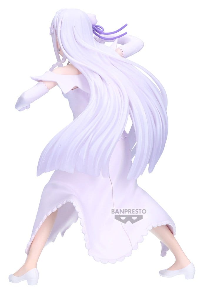 Re:ZERO -Starting Life in Another World- Espresto PVC-Figur Emilia (Excite Motions) 22 cm