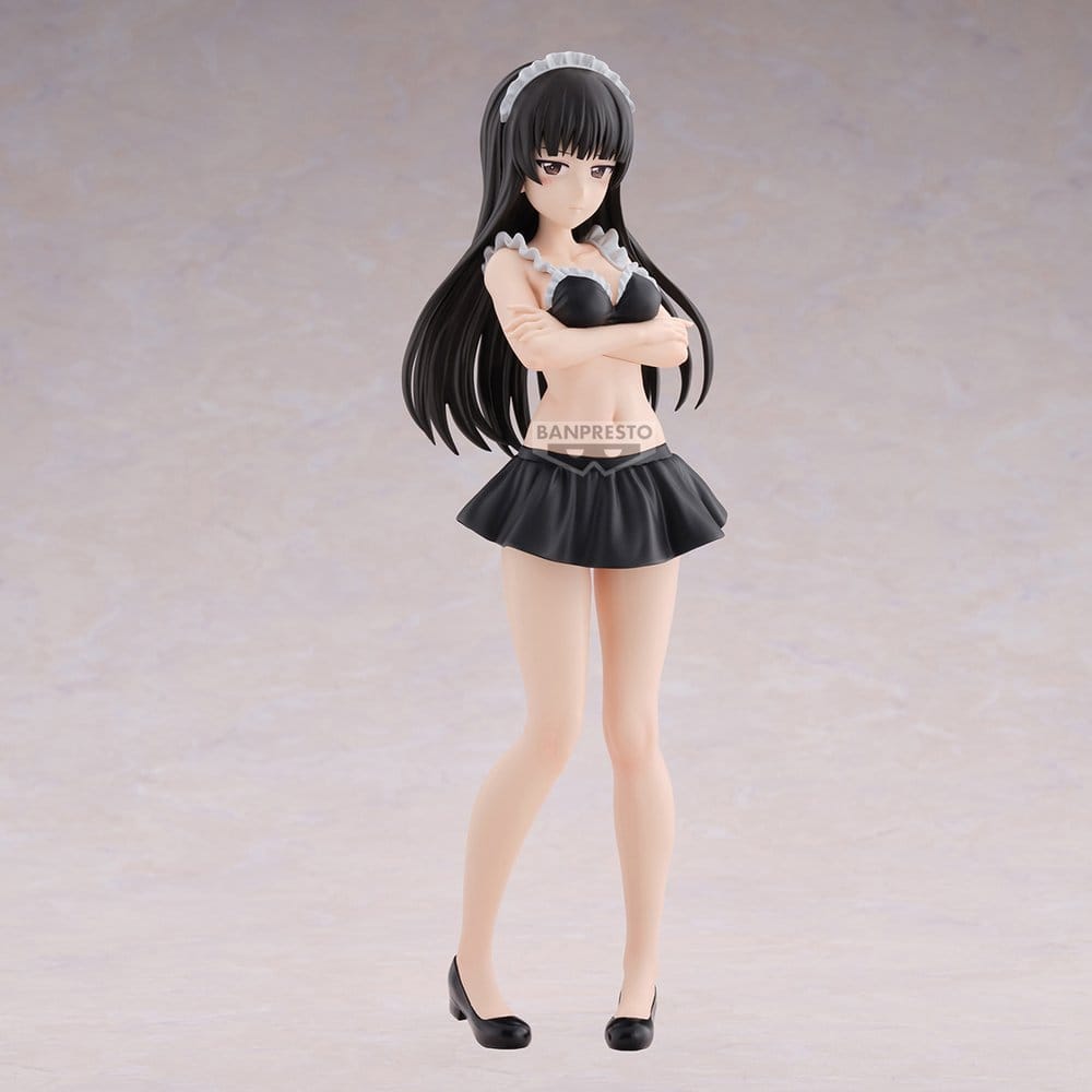 Girls und Panzer das Finale Eternal Romance PVC-Figur Shiho Nishizumi Maid Swimsuit Ver. 28 cm