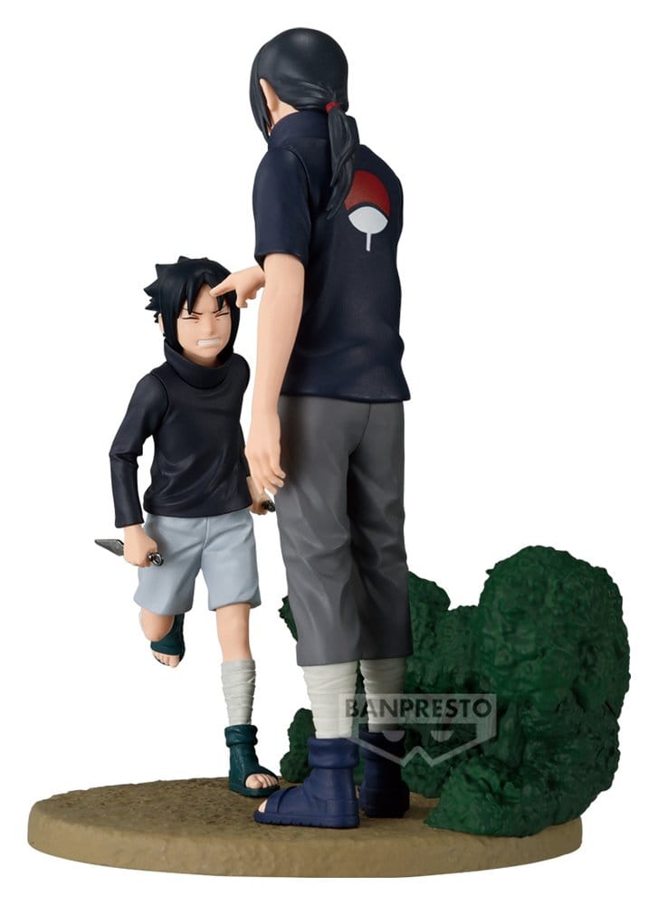 Naruto Shippuden Memorable Saga PVC-Figur Sasuke Uchiha & Itachi Uchiha 14 cm