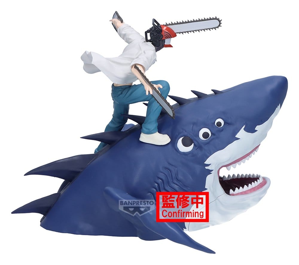 Chainsaw Man The Movie: Reze Arc Figure Life PVC-Figur Chainsaw Man & Beam 13 cm