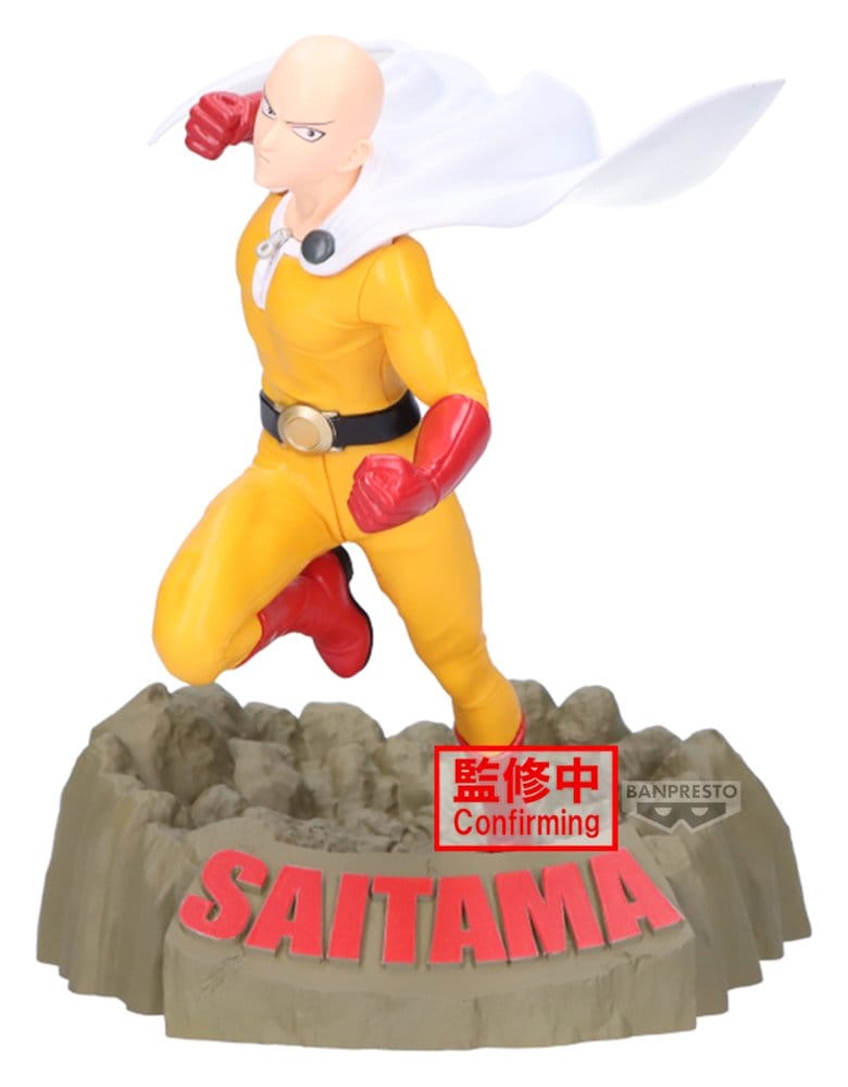 One Punch Man PVC-Figur Saitama Crash Base Ver. 22 cm