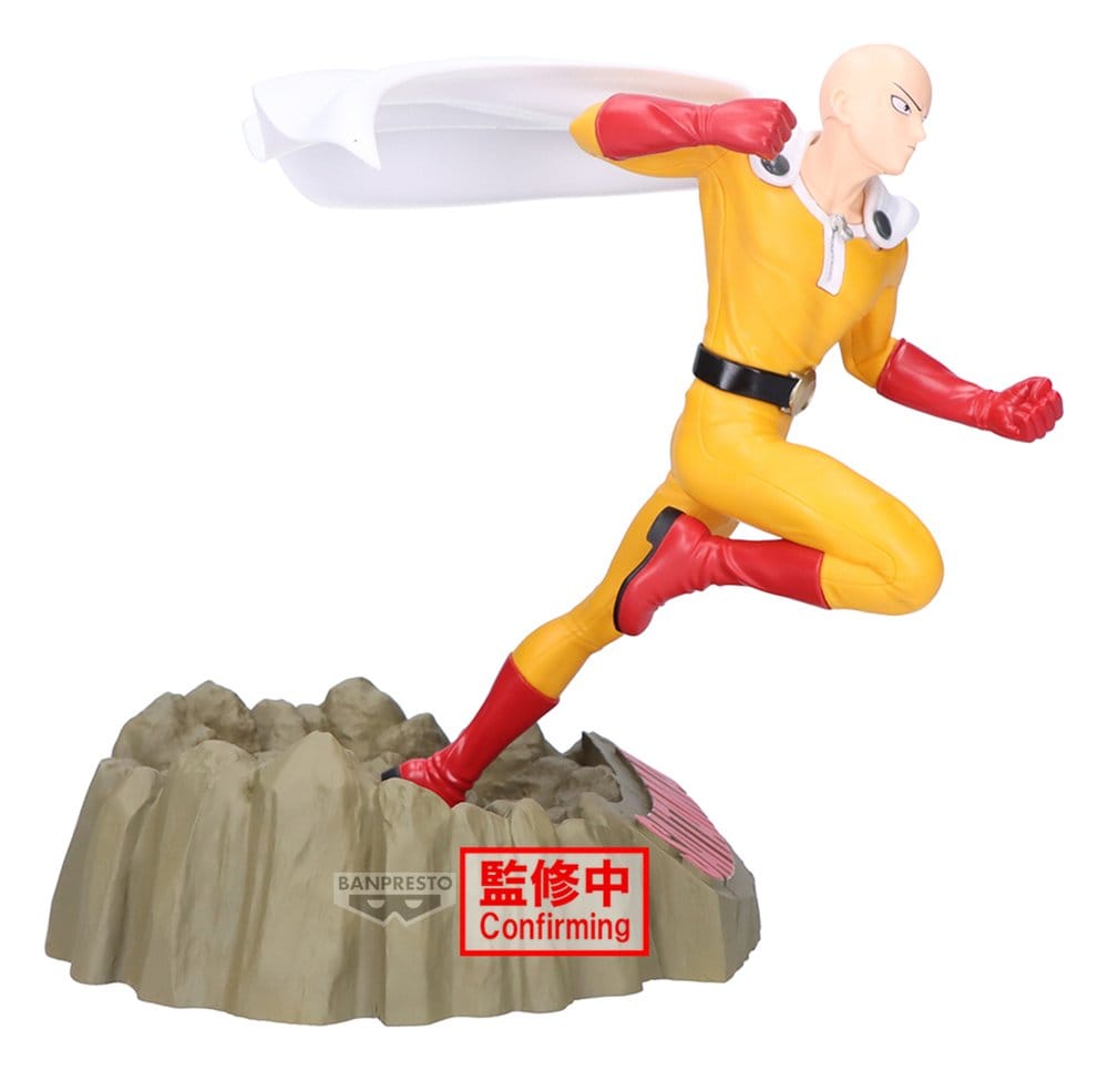 One Punch Man PVC-Figur Saitama Crash Base Ver. 22 cm