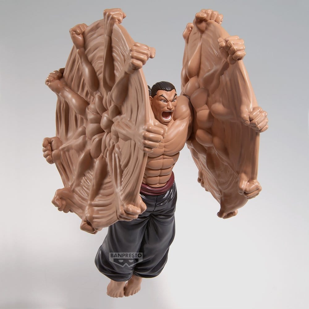 Baki PVC-Figur Retsu Kaioh Roller 20 cm