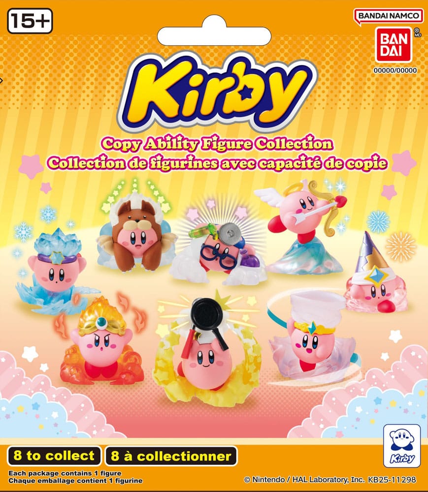 Kirby Gashapon Blind Packs Minifiguren 5 cm Copy Ability Figure Collection Display (24)