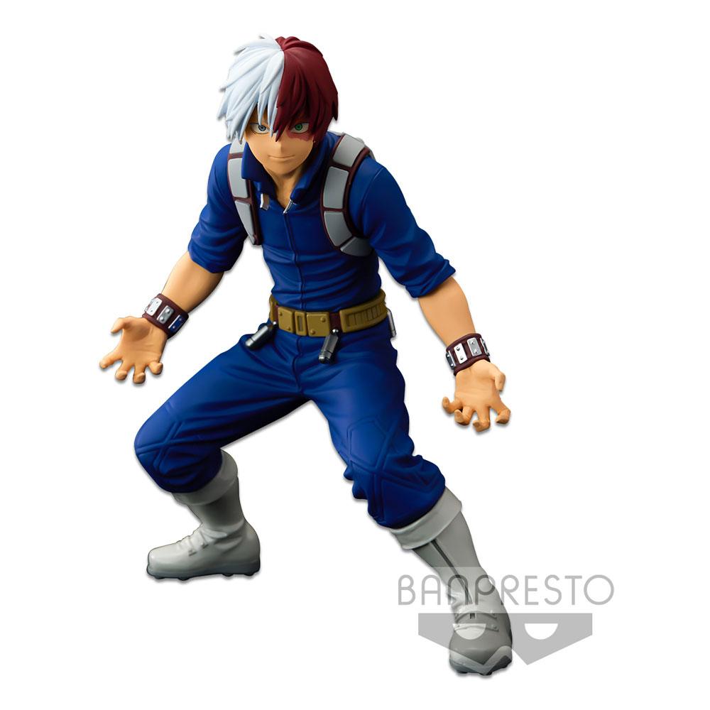 My Hero Academia Colosseum Modeling Academy Super Master Stars Piece Statue Shoto Todoroki 21 cm