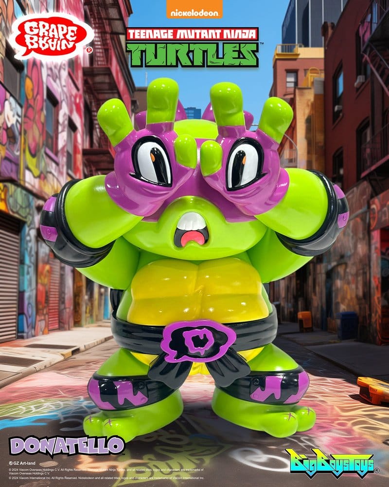 Teenage Mutant Ninja Turtles x Grape Brain Vinyl-Figur Donatello 24 cm