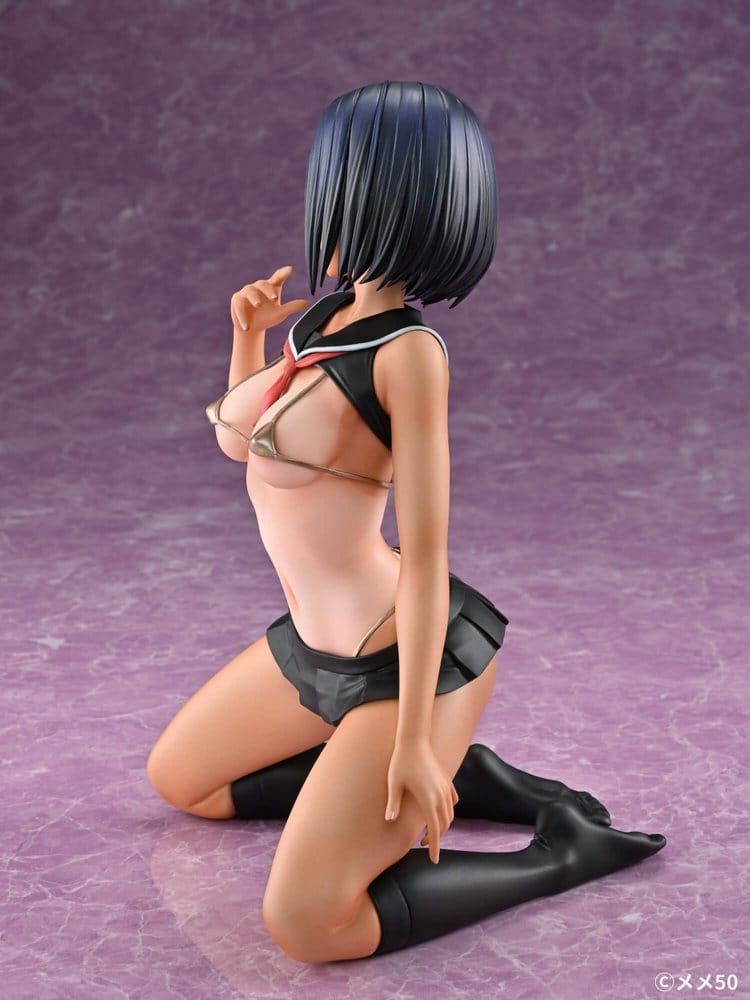 Original Character Miharu no Hajimete PVC Figur 1/6 Miharu Arai Tan line Ver. 20 cm