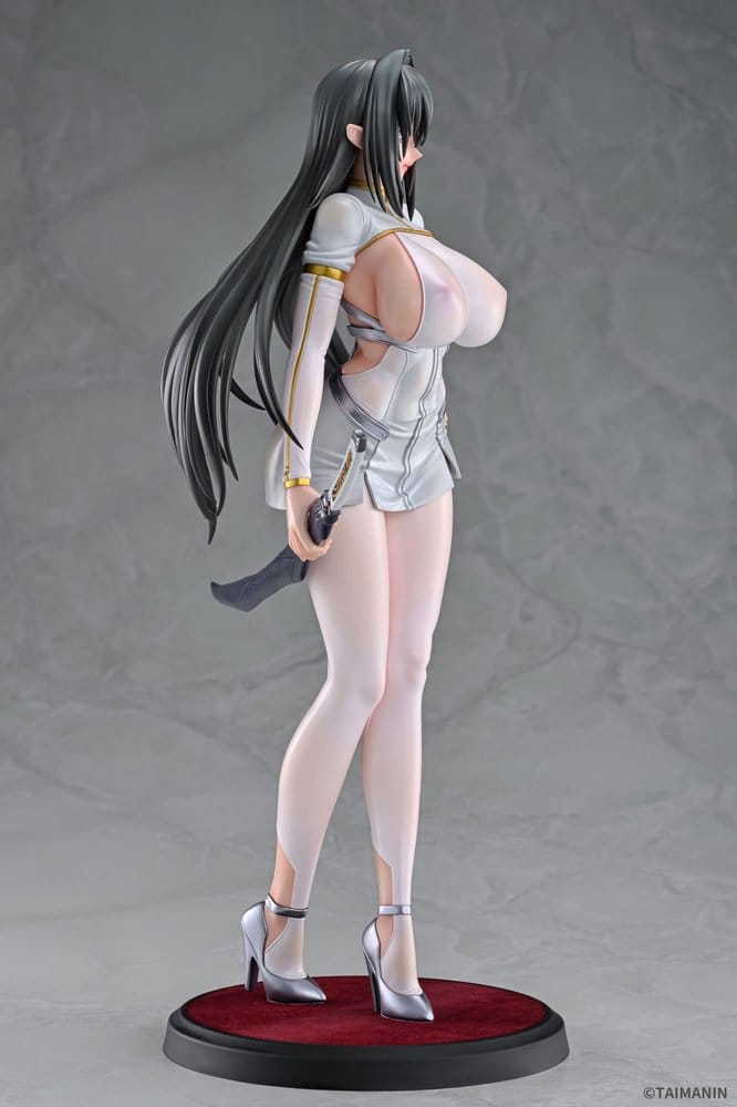 Taimanin RPG PVC Figur 1/6 Annerose Vajra White see-through Ver. 31 cm