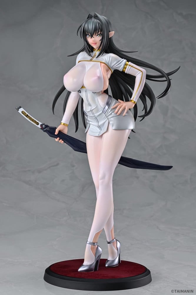 Taimanin RPG PVC Figur 1/6 Annerose Vajra White see-through Ver. 31 cm