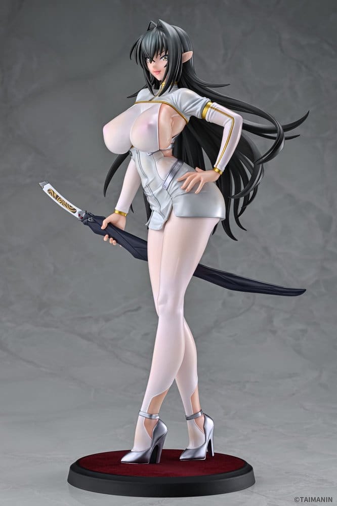 Taimanin RPG PVC Figur 1/6 Annerose Vajra White see-through Ver. 31 cm