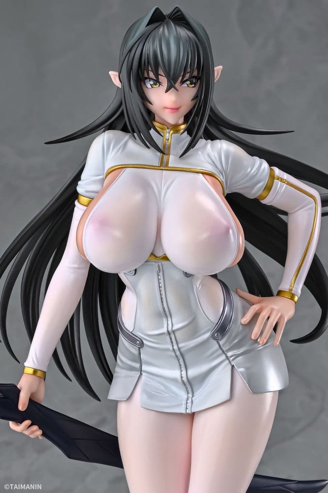 Taimanin RPG PVC Figur 1/6 Annerose Vajra White see-through Ver. 31 cm