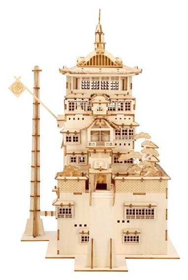 Chihiros Reise ins Zauberland Holz-Bastelset Kigumi Aburaya