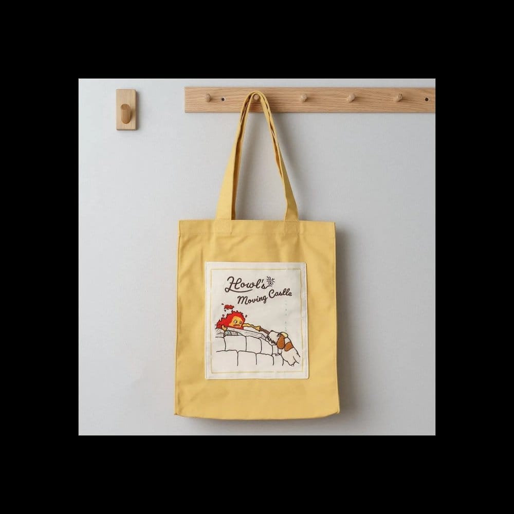 Das wandelnde Schloss Tragetasche Calcifer & Heen