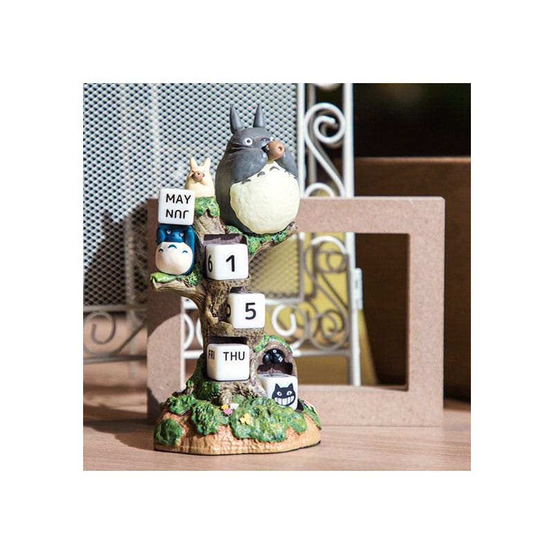 Mein Nachbar Totoro Statue Diorama / Calendar Perpetual Ocarina Concert 11 cm