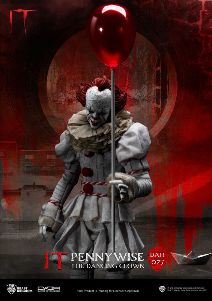 Stephen King's Es Dynamic 8ction Heroes Actionfigur 1/9 Pennywise 21 cm