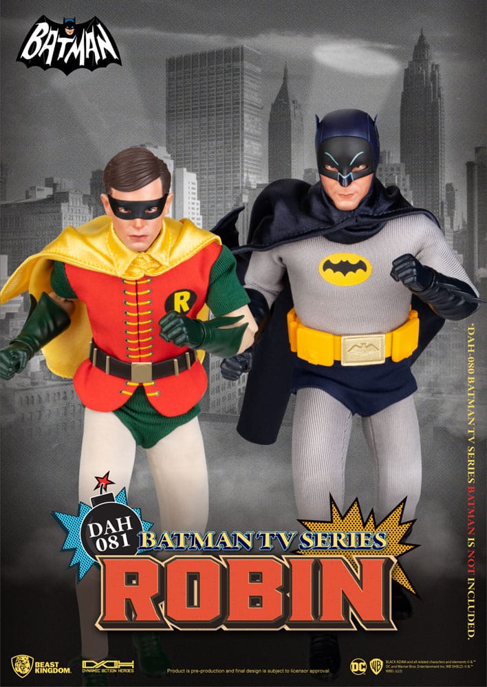 DC Comics Dynamic 8ction Heroes Actionfigur 1/9 Batman TV Series Robin 24 cm