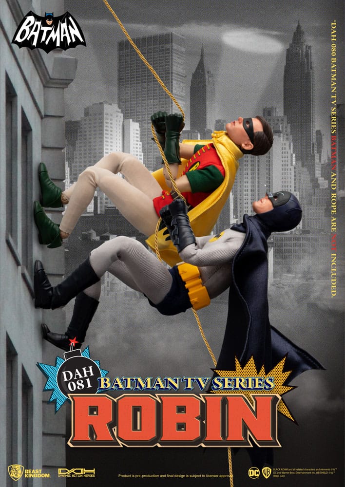 DC Comics Dynamic 8ction Heroes Actionfigur 1/9 Batman TV Series Robin 24 cm