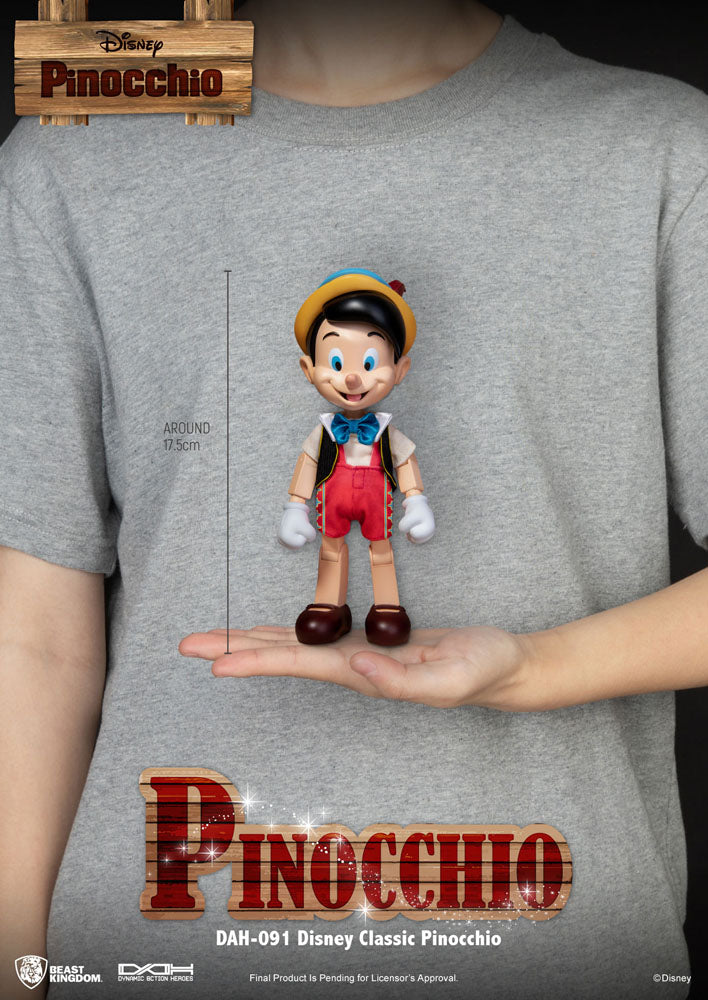 Disney Classic Dynamic 8ction Heroes Actionfigur 1/9 Pinocchio 18 cm