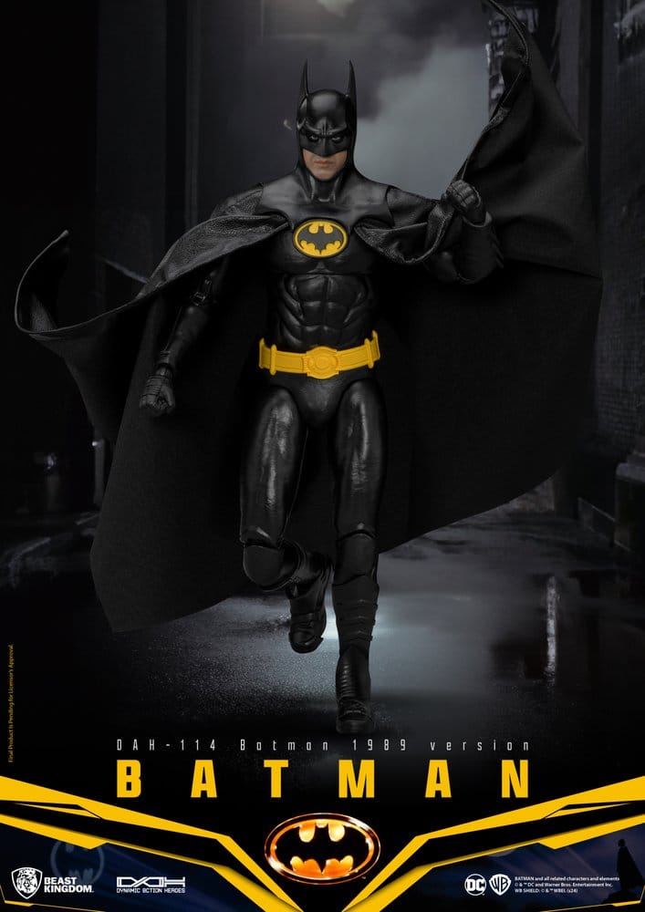 DC Comics Dynamic 8ction Heroes Actionfigur Batman 1989 Standard Version 21 cm