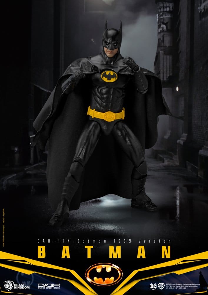 DC Comics Dynamic 8ction Heroes Actionfigur Batman 1989 Standard Version 21 cm
