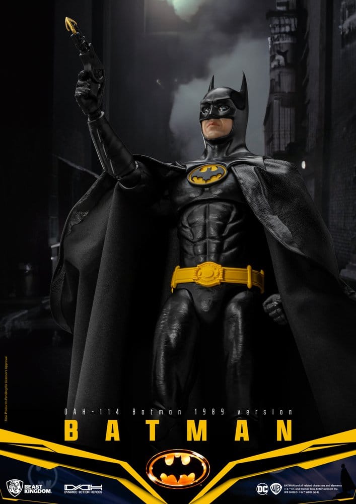 DC Comics Dynamic 8ction Heroes Actionfigur Batman 1989 Standard Version 21 cm