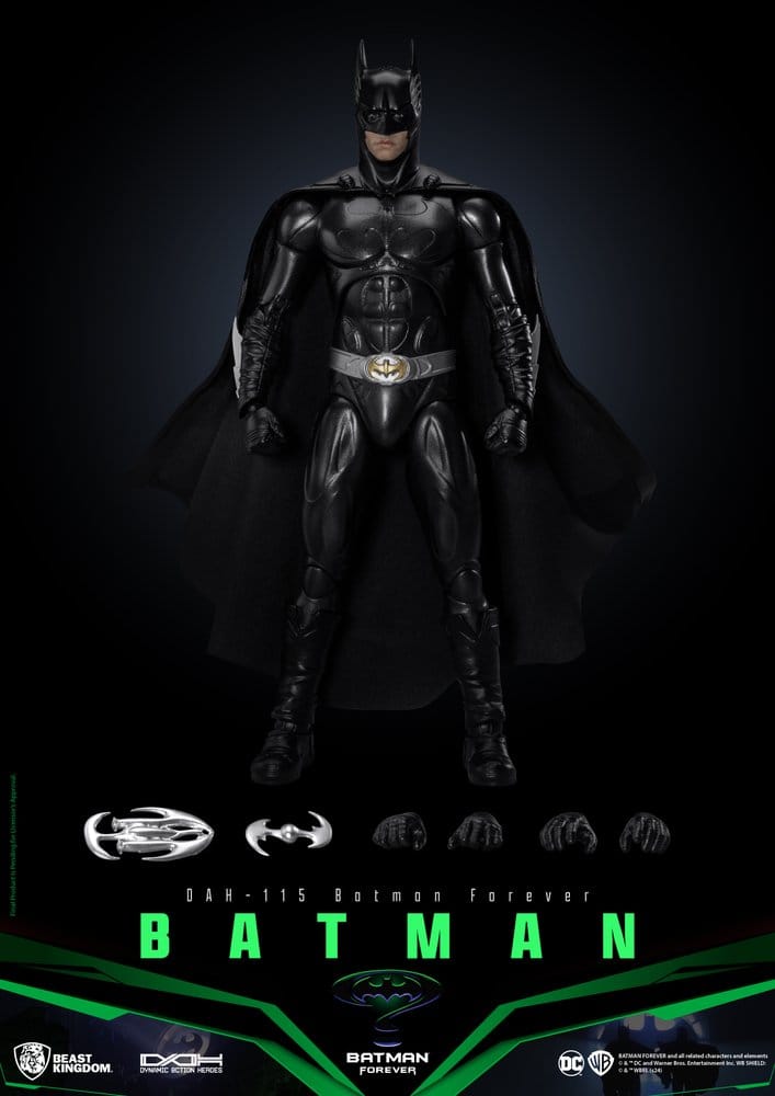 DC Comics Dynamic 8ction Heroes Actionfigur Batman (Batman Forever) 21 cm