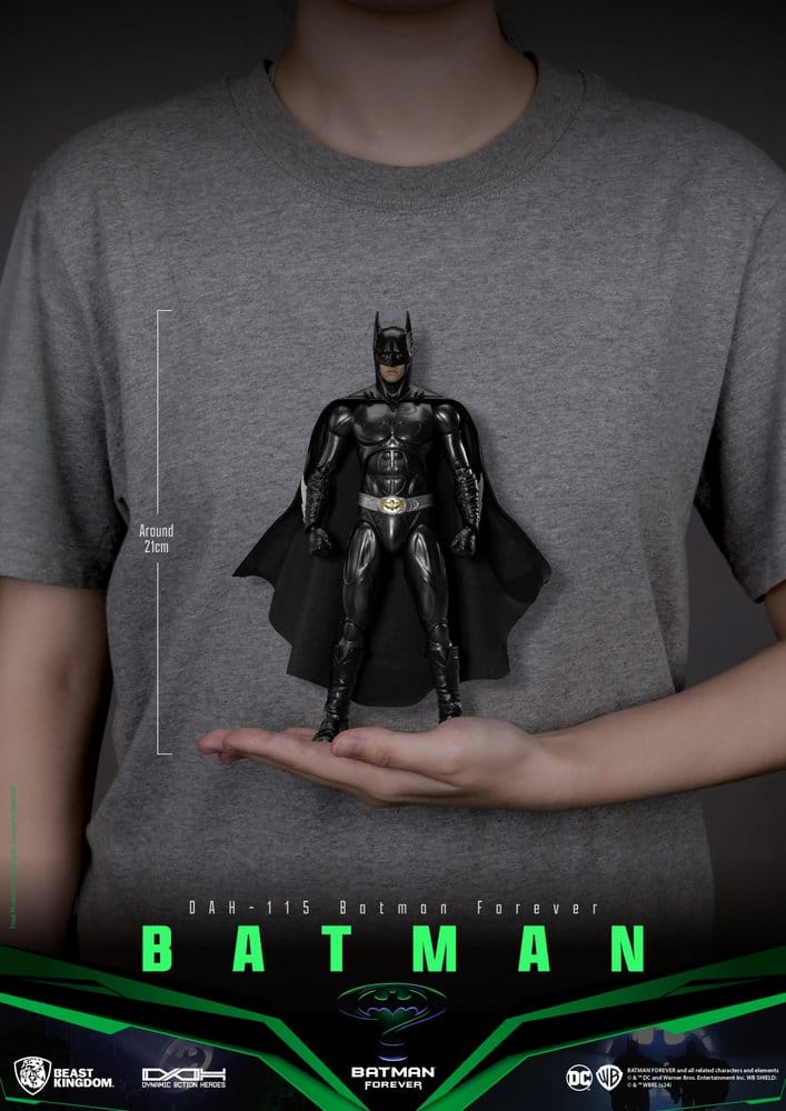 DC Comics Dynamic 8ction Heroes Actionfigur Batman (Batman Forever) 21 cm