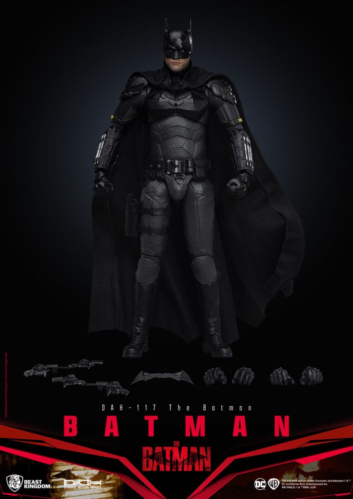 DC Comics Dynamic 8ction Heroes Actionfigur 1/9 Batman (The Batman) 21 cm    
