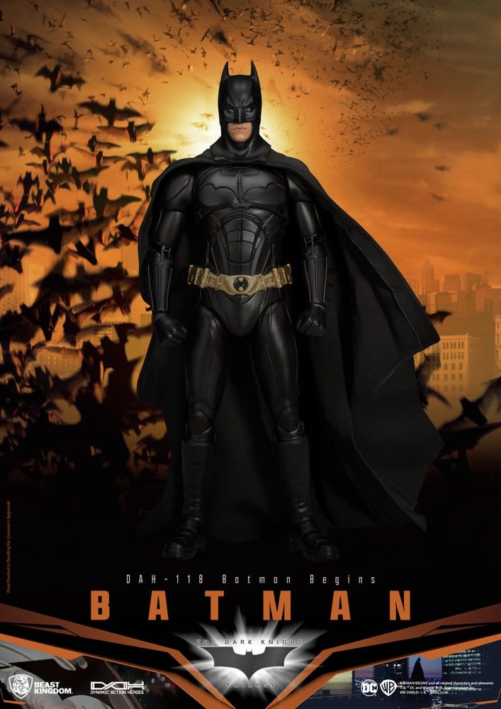 DC Comics Dynamic 8ction Heroes Actionfigur Batman (Batman Begins) 21 cm