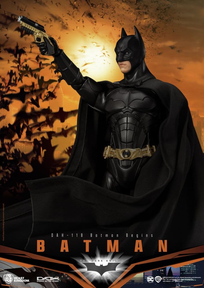 DC Comics Dynamic 8ction Heroes Actionfigur Batman (Batman Begins) 21 cm