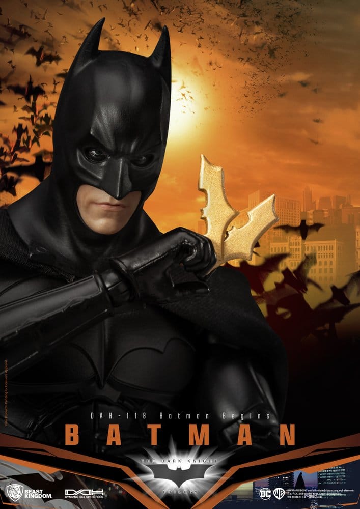 DC Comics Dynamic 8ction Heroes Actionfigur Batman (Batman Begins) 21 cm