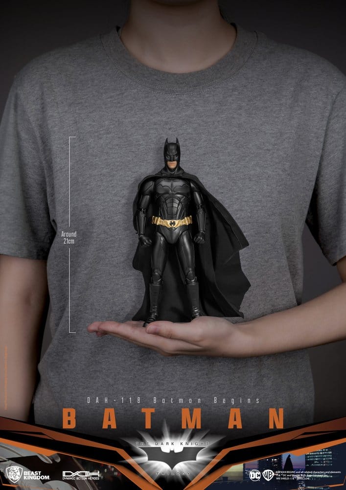 DC Comics Dynamic 8ction Heroes Actionfigur Batman (Batman Begins) 21 cm