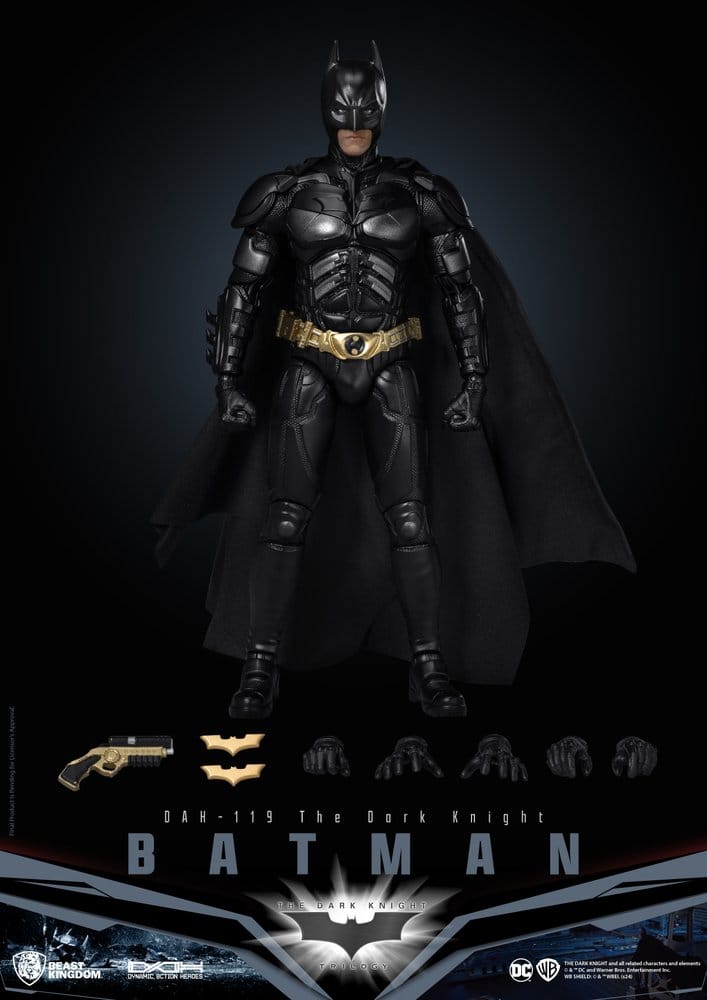 DC Comics Dynamic 8ction Heroes Actionfigur Batman (The Dark Knight) 21 cm