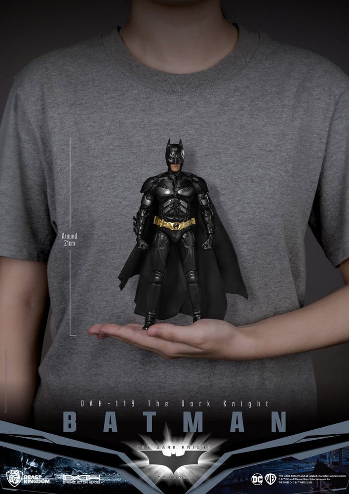 DC Comics Dynamic 8ction Heroes Actionfigur Batman (The Dark Knight) 21 cm