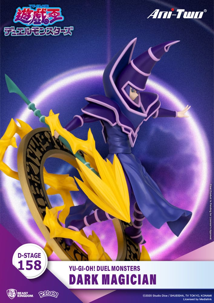 Yu-Gi-Oh! Duel Monsters D-Stage PVC Diorama Dark Magician 15 cm