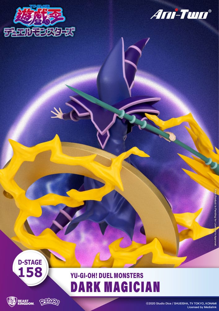 Yu-Gi-Oh! Duel Monsters D-Stage PVC Diorama Dark Magician 15 cm