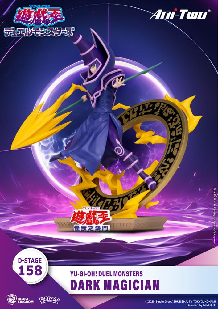 Yu-Gi-Oh! Duel Monsters D-Stage PVC Diorama Dark Magician 15 cm