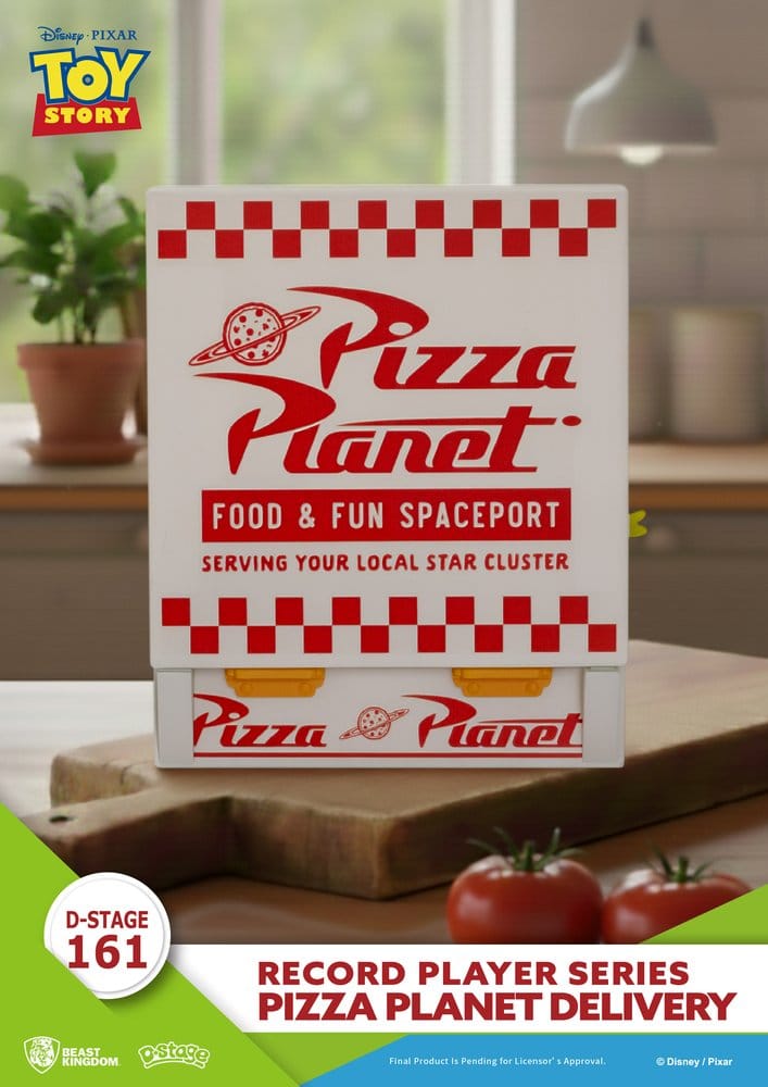 Toy Story Record Player Series PVC Figur Pizza Planet Delivery 12 cm