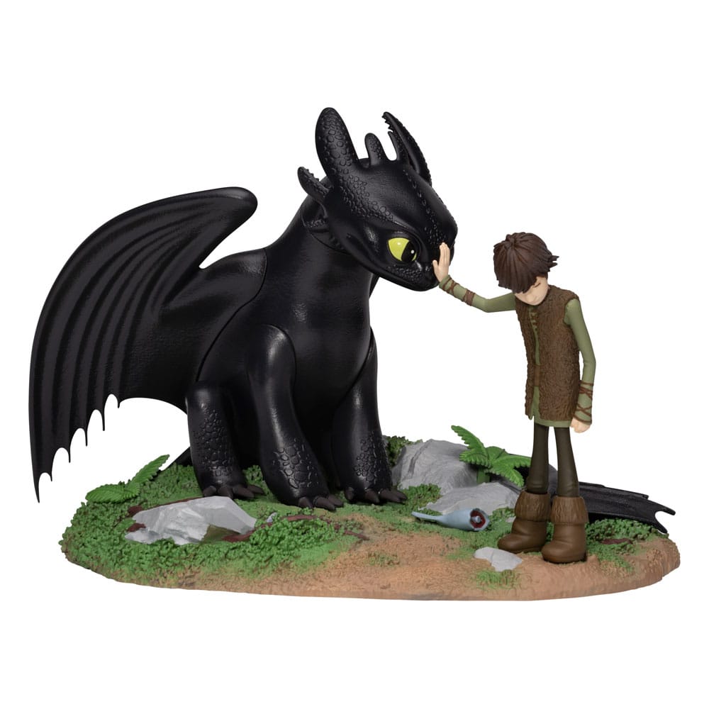 Dragons D-Stage PVC Diorama Ohnezahn & Hicks 15 cm 