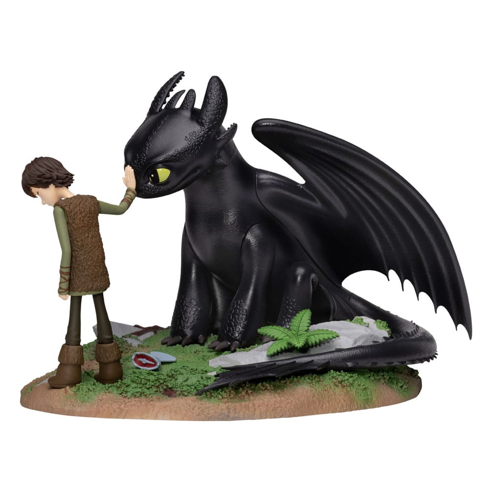 Dragons D-Stage PVC Diorama Ohnezahn & Hicks 15 cm 