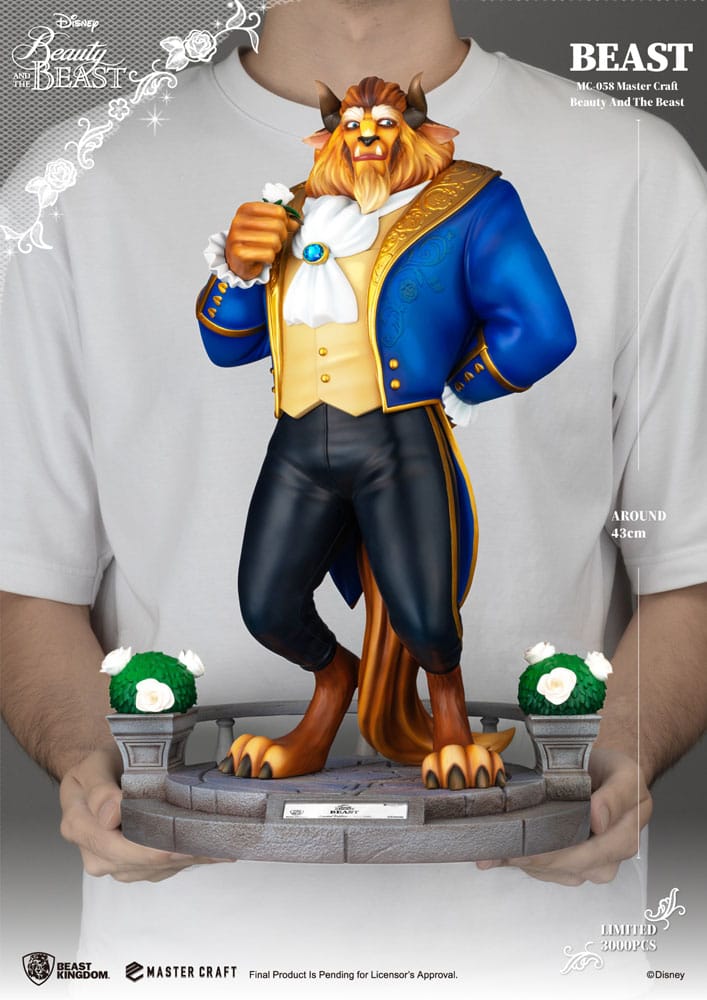 Disney Master Craft Statue Die Schöne und das Biest Beast 39 cm