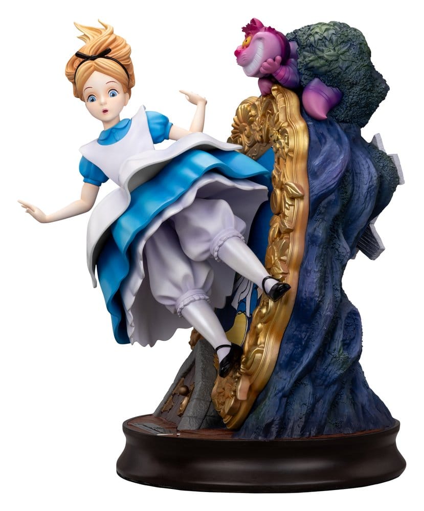 Alice im Wunderland Master Craft Statue Alice & The Cheshire Cat 40 cm