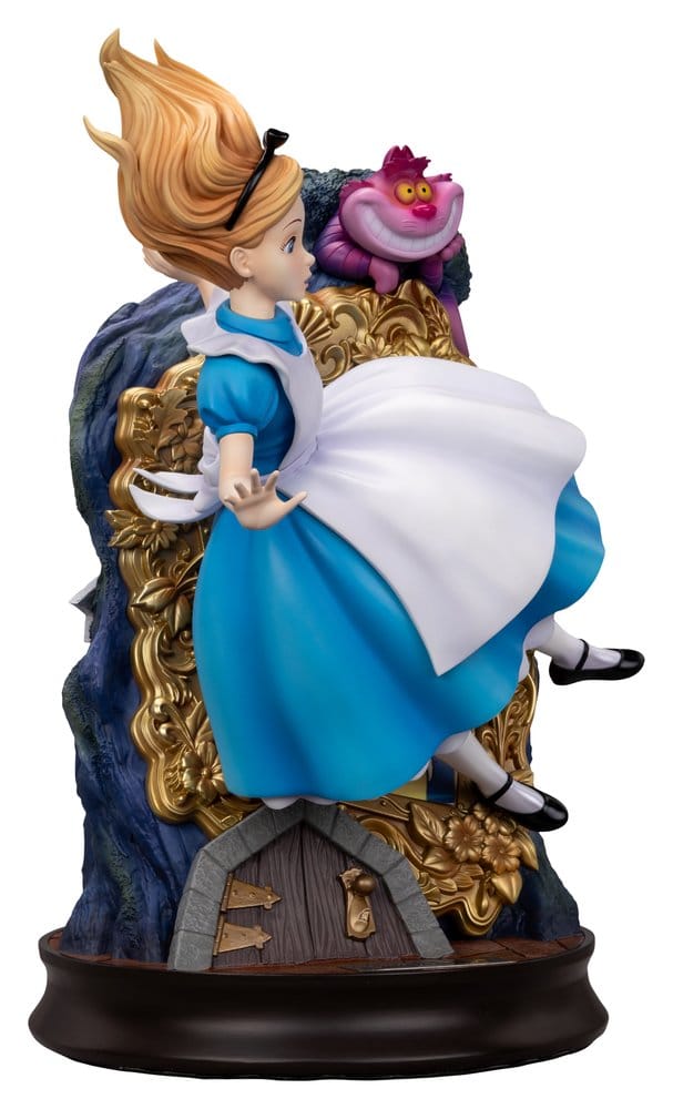 Alice im Wunderland Master Craft Statue Alice & The Cheshire Cat 40 cm