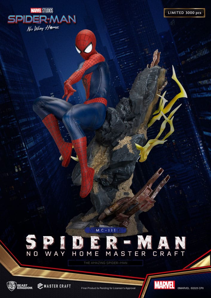 Spider-Man: No Way Home Master Craft Statue The Amazing Spider-Man 35 cm