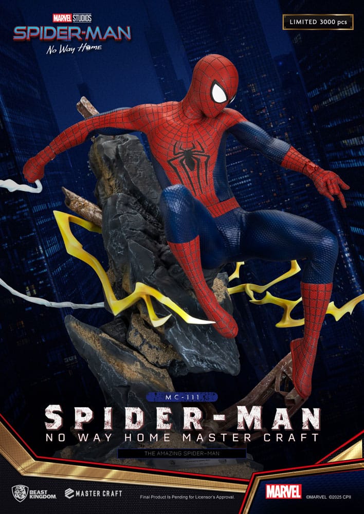 Spider-Man: No Way Home Master Craft Statue The Amazing Spider-Man 35 cm