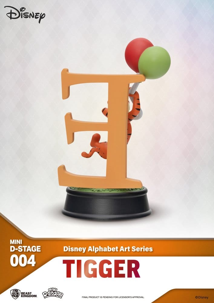 Disney Mini Diorama Stage Statuen 6-er Pack Alphabet Art 10 cm