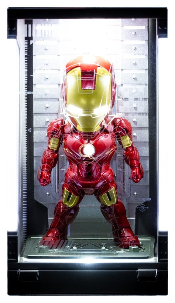Marvel Mini Egg Minifiguren Iron Man Hall of Armor Blind Box Sortiment (6) 8 cm