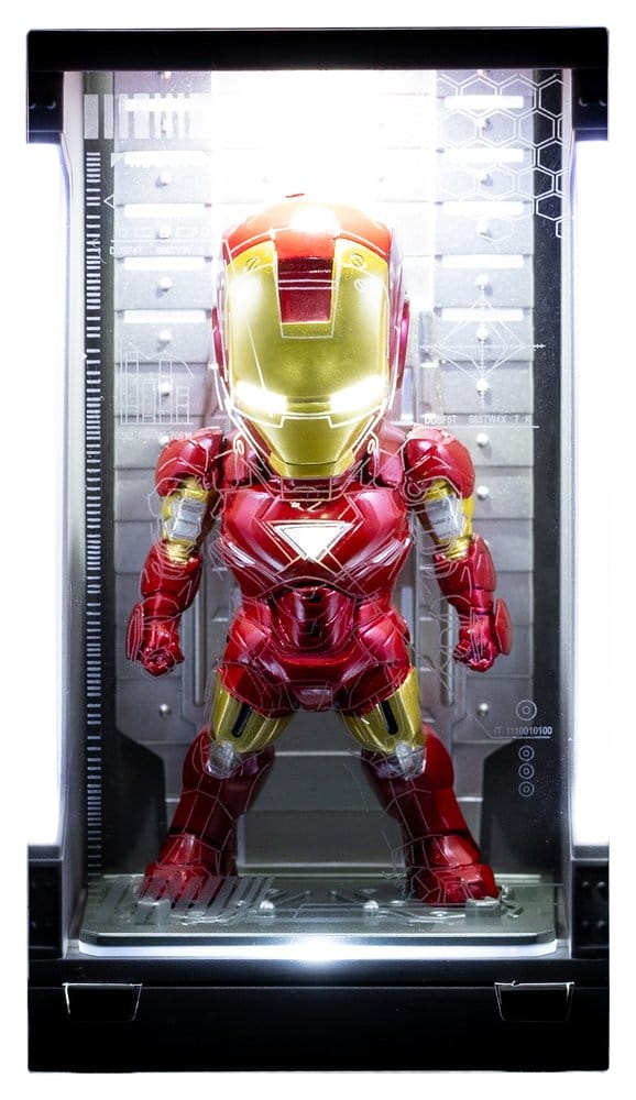 Marvel Mini Egg Minifiguren Iron Man Hall of Armor Blind Box Sortiment (6) 8 cm