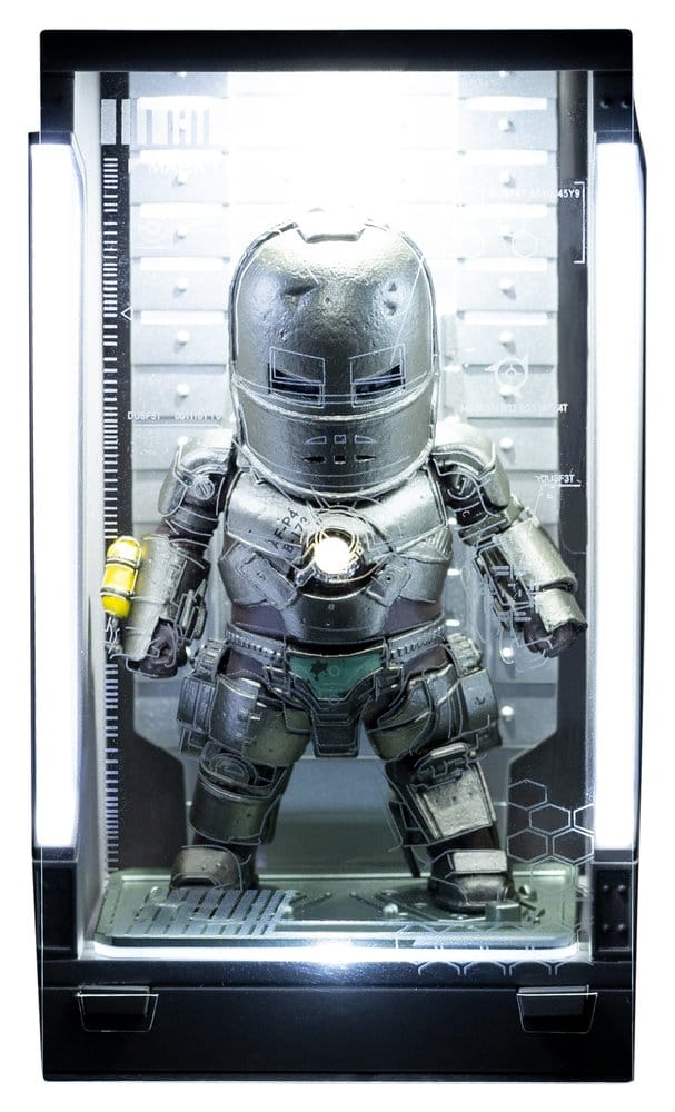 Marvel Mini Egg Minifiguren Iron Man Hall of Armor Blind Box Sortiment (6) 8 cm
